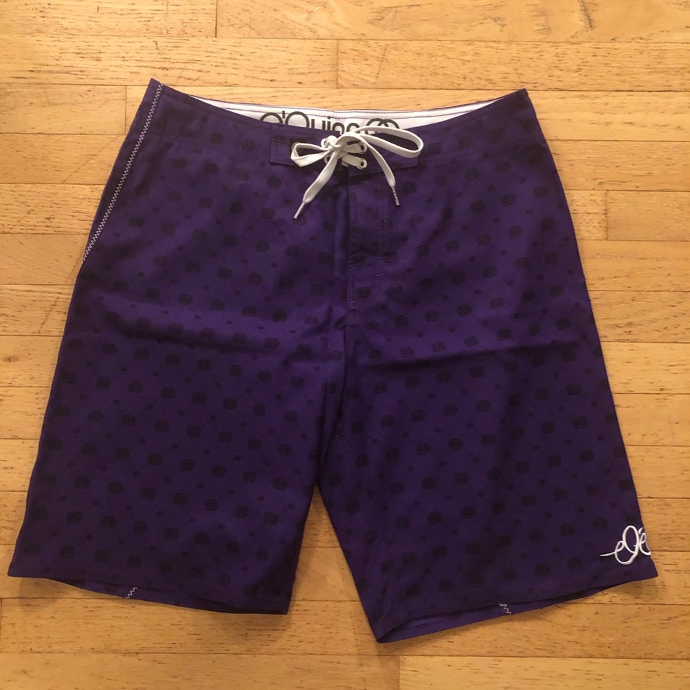 O’Quinn Men’s Board Shorts Purple